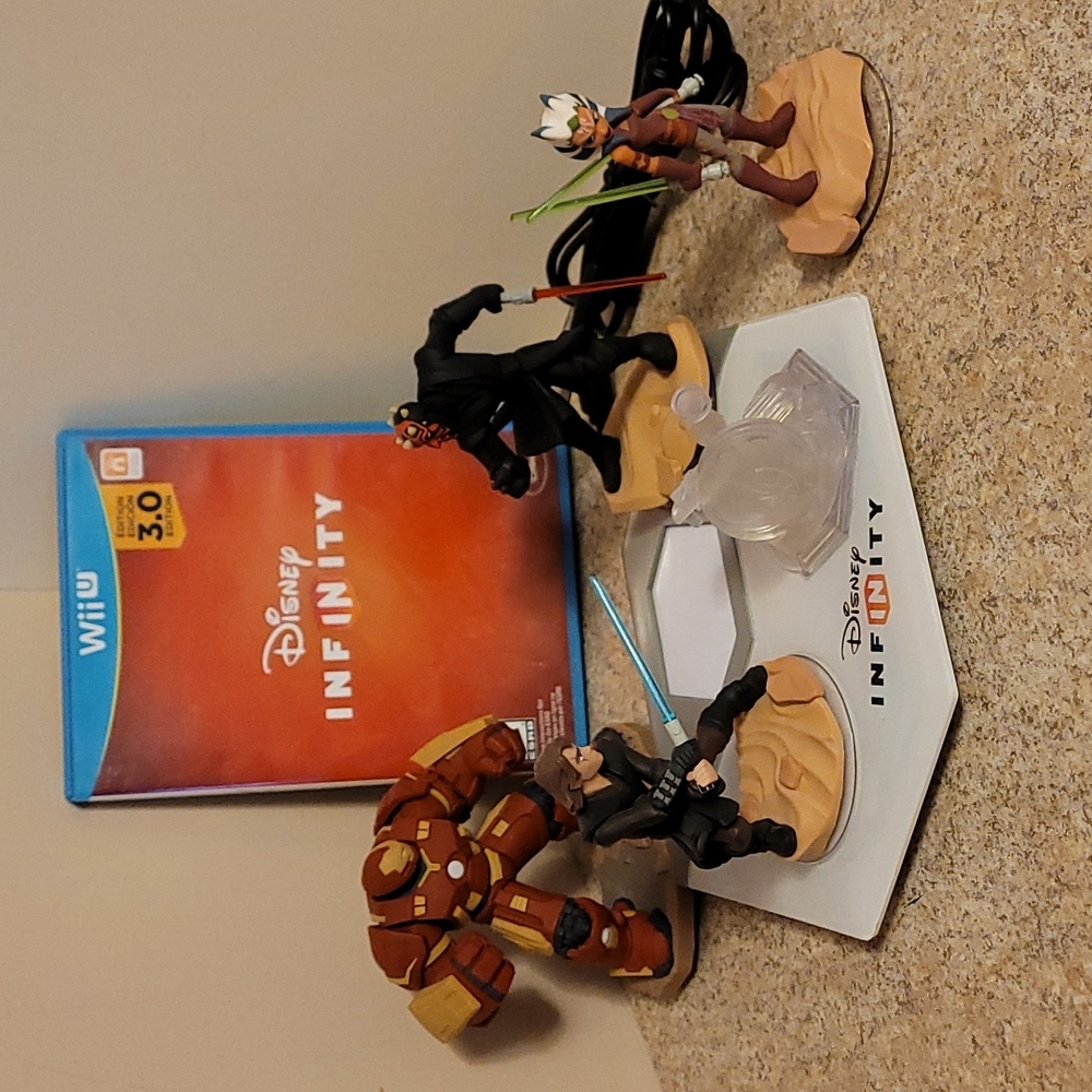 WiiU Disney Infinity 3.0 Video Game Set